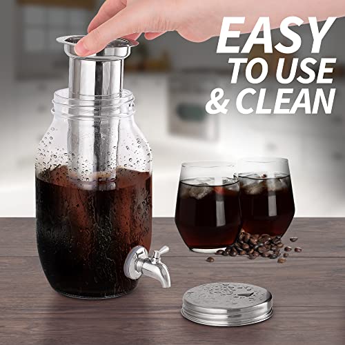 1.5 Liter Cold Brew Coffee Maker with EXTRA