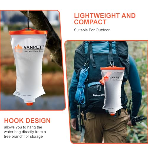 Upgrade Water Bag 2L Compatible with Sawyer Squeeze Water Filter