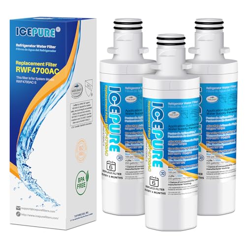 ADQ747935 Refrigerator Water Filter Replacement for LG ® LT1000P® (3 Count)