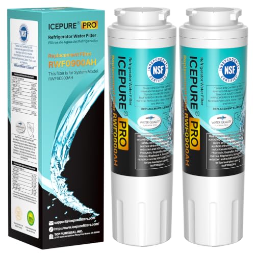 PRO UKF8001 NSF401&53&42 Certified Replacement Everydrop EDR4RXD1 (2 Count)