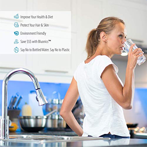 55W UV Ultraviolet Light Plus Sediment and Carbon Well Water Filter Purifier System for Rust