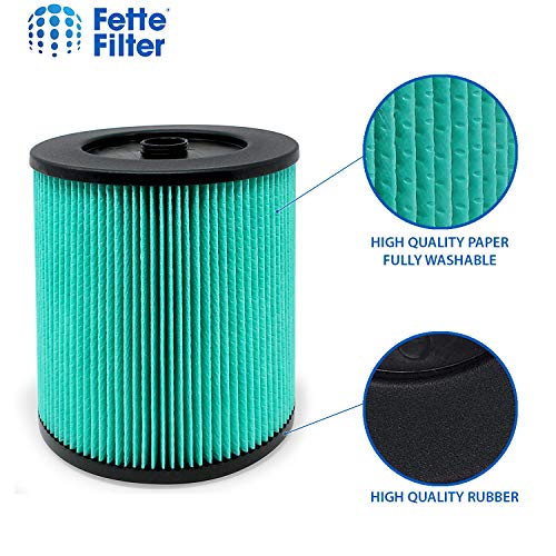 17912 & 9 17912 Hepa Replacement Filter Compatible Craftsman High Efficiency Particle Hepa Filter for Shop Vacuums 5 Gal Plus Part # 17912 & 9 (912 Count)