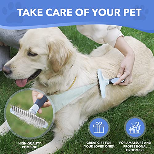 Dog rake deshedding dematting Brush Comb