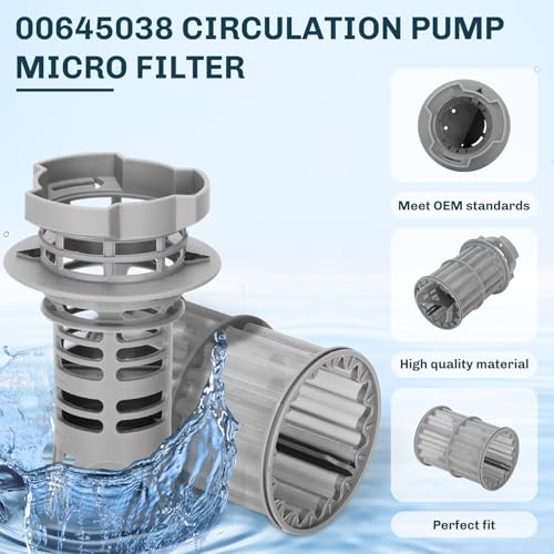New 00645038 645038 Micro Filter for Bosch Kenmore Thermador Dishwasher Parts
