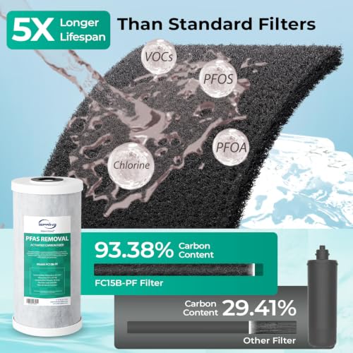US21B-PF 2-Stage PFAS Removal Under Sink Water Filtration System