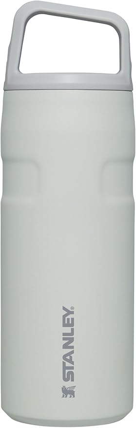 Stanley IceFlow Cap and Carry Water Bottle | Wide Mouth Twist Lid | Lightweight & Leakproof for Travel & Sports | Insulated Stainless Steel | BPA-Free