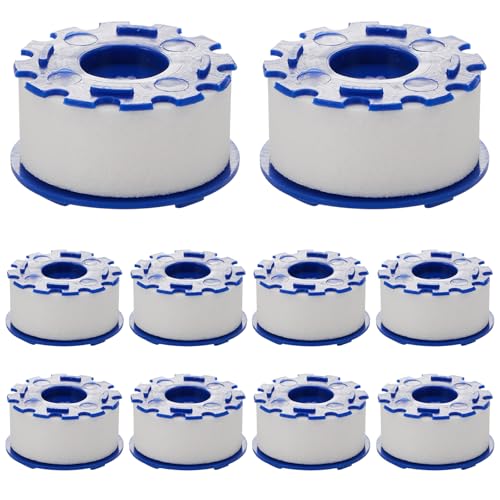 10 Pack Sink Water Faucet Filter Cartridge Replacements (10 Count)