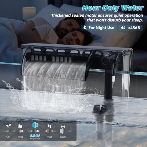 Large Hang on Back Aquarium Filter w