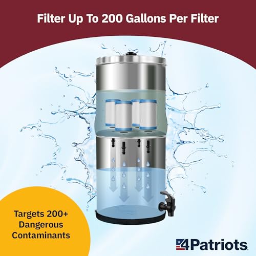 Patriot Pure Nanomesh™ Water Filter For 200+ Contaminants (5 Count)