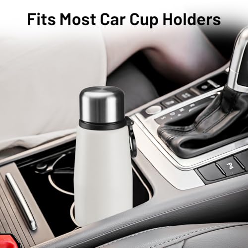 27oz Vacuum Insulated Stainless Steel Thermoses with Foldable Handle & Leakproof Lid