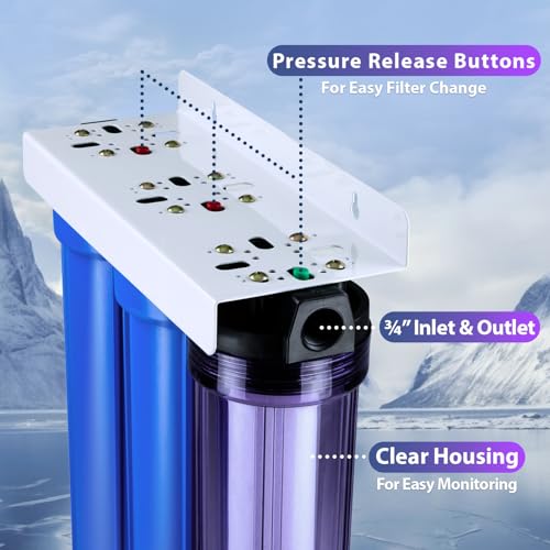Heavy Metals Whole House Water Filter System w