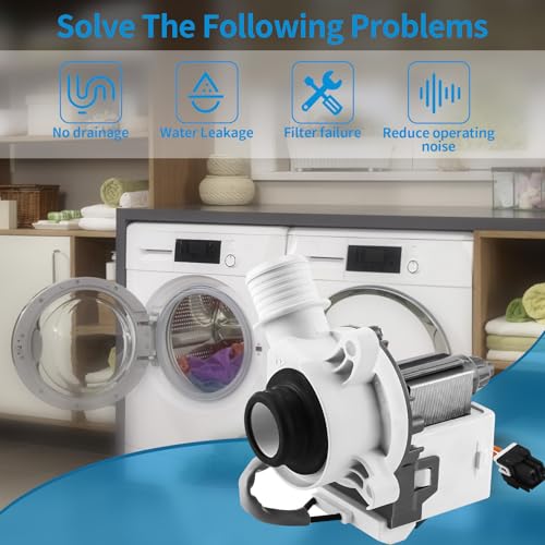 GTW680BSJ5WS GTW465ASN1WW GTW460ASJ8WW Washer Drain Pump Fit for GE Washer
