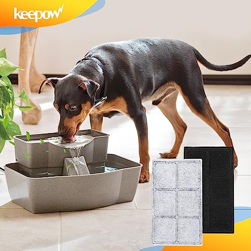 6 PCS Filter Compatible with PetSafe Drinkwell Fountain Platinum