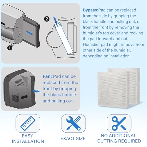 HC22E1003 Humidifier Filter Pad HC22P1001 HC22A1007 for Honeywell & HQRP