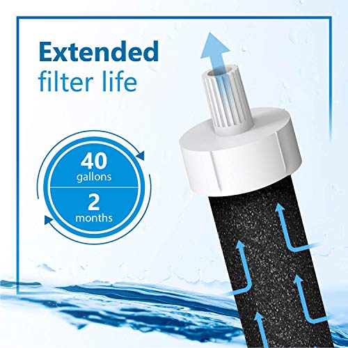 Water Bottle Filter Replacement for Brita® BB06 (6 Count)