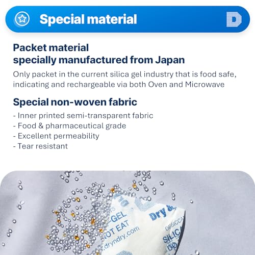 20 Gram [800 Packs] Orange Indicating Mixed Silica Gel Packets Siilca Gel Desiccant