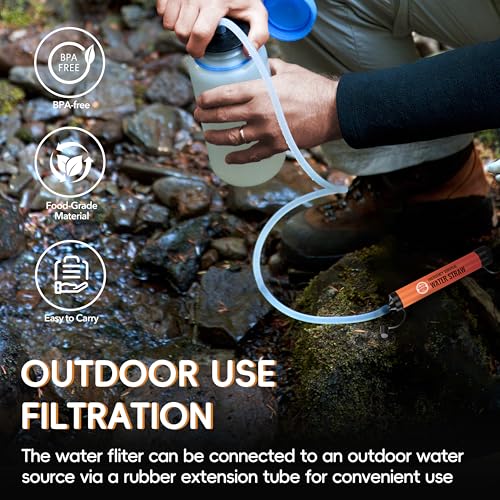 Emergency Water Filter Straw