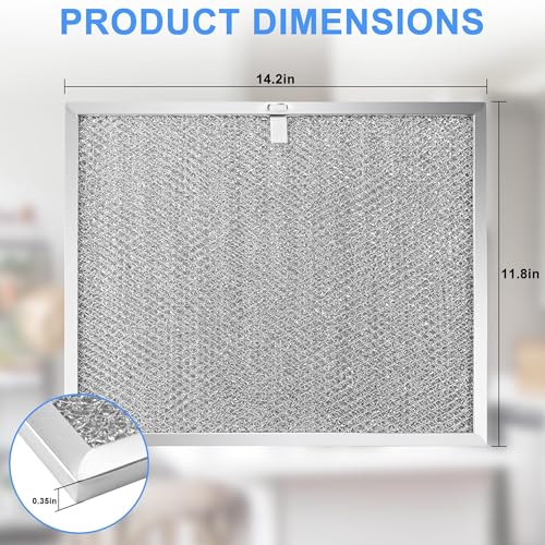 BPS1FA30 99010299 Allure Range Hood Filter fit BPS2FA30 99010305 (2 Count)