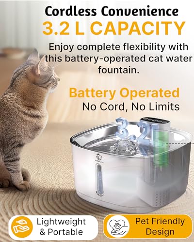Wireless Cat Water Fountain