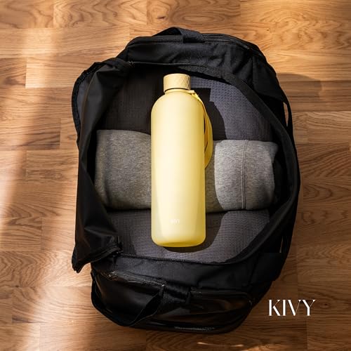 Large Water Bottle 50oz [Lightweight & Shatterproof] Fits Backpack & Cupholder for Travel