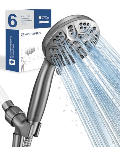 6 Mode High Pressure Handheld Shower Head Set