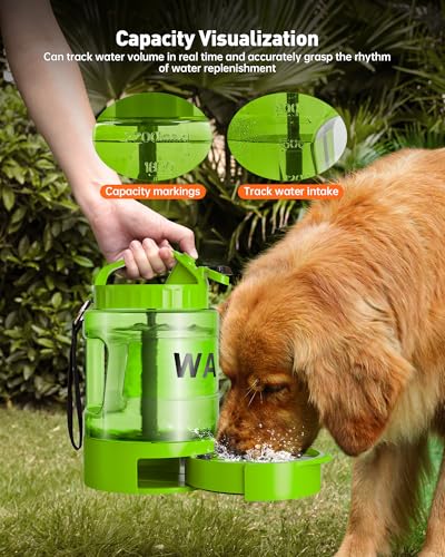 Portable Dog Water Bottle Bowl