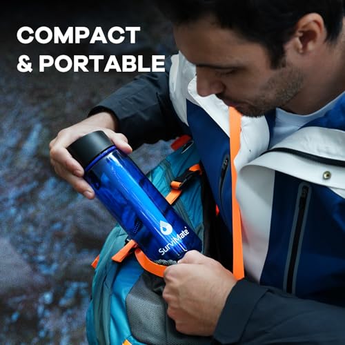 Purified Water Bottle for Camping (2 Count)