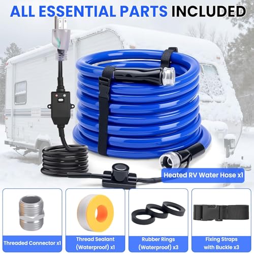 90FT Heated Water Hose