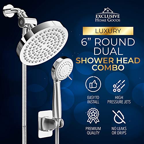 Shower Head With Handheld Combo