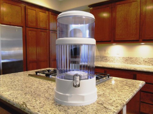 6 Gallon Countertop Gravity Water Filter System
