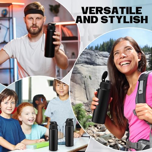 20 Pcs 17 Oz Plastic Water Bottles Bulk Sports (20 Count)