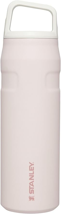 Stanley IceFlow Cap and Carry Water Bottle | Wide Mouth Twist Lid | Lightweight & Leakproof for Travel & Sports | Insulated Stainless Steel | BPA-Free