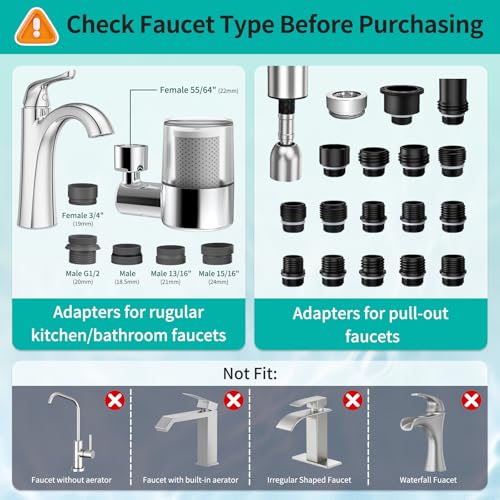 720 Swivel Sink Faucet Water Filter NSF