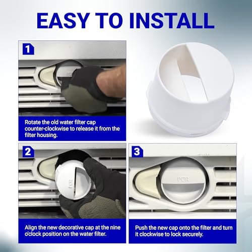 Ultra Durable WP2260518W 2260502W Refrigerator Water Filter Cap