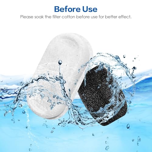 Official Tomxcute Cat Water Fountain Replacement Filters