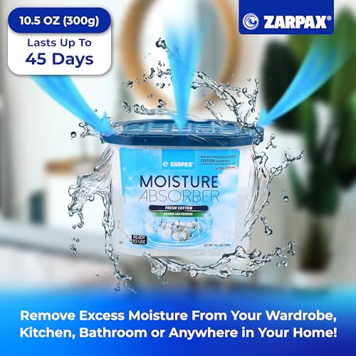 Moisture Absorber Fresh Cotton 10.5 oz (63 Ounce)