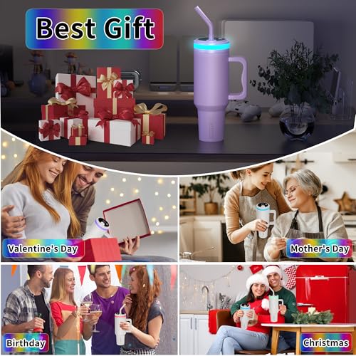 Smart Water Bottle with LED Hydration Reminder