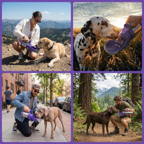 PupFlask Pro Portable Insulated Dog Water Bottle (30 Fl Oz)