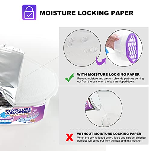 Moisture Absorbers with Lavender Scent (72.99 Ounce)