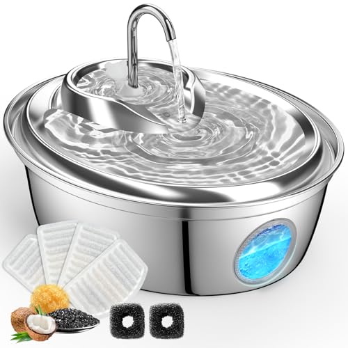 Cat Water Fountain Stainless Steel