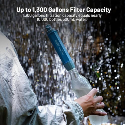 Squeeze Water Filtration System with 34