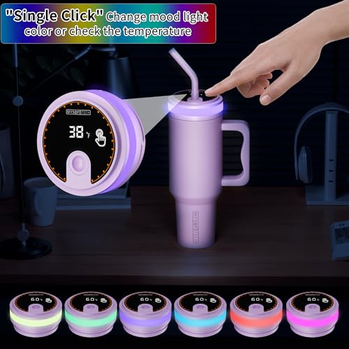 Smart Water Bottle with LED Hydration Reminder