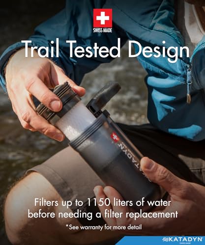 Hiker Pro Transparent Hand Pump Water Filter