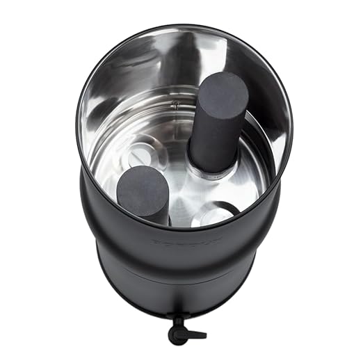 Boroux Legacy Gravity-Fed Countertop Stainless Steel Water Filter System | 3 Gallons with 2 Authentic Black Foundation. Filters | Matte Black