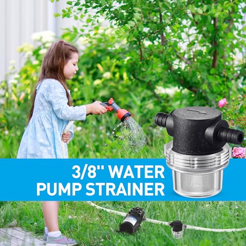 2 Pieces Water Pump Strainer 3 (5 Count)