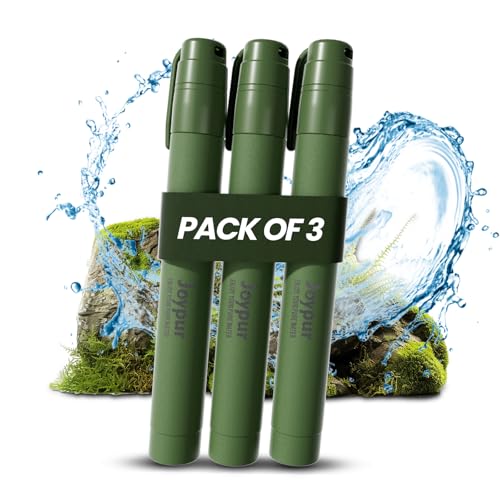 Water Straw Filter Survival (3 Count)