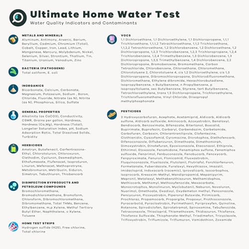 Ultimate Home Water Test Kit for Drinking Water