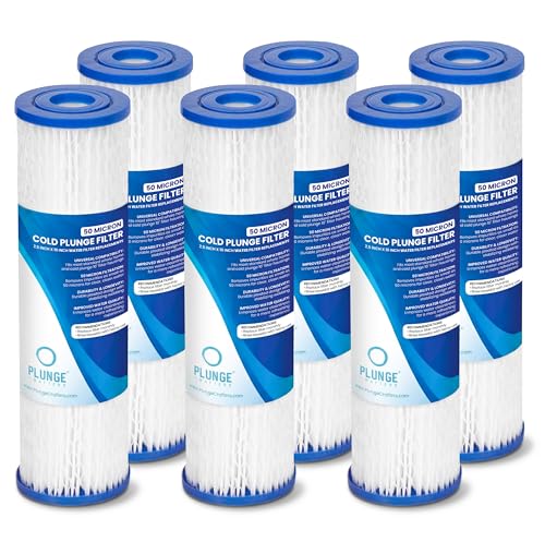 Cold Plunge Water Filter Cartridges (6 Count)
