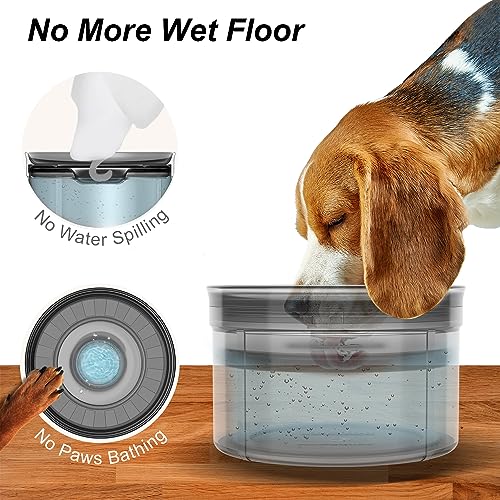 1Gallon No Spill Dog Water Bowl