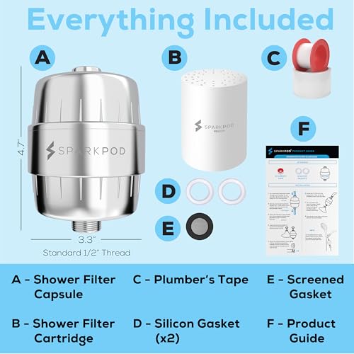 23 Stage Shower Head Filter for Showerheads